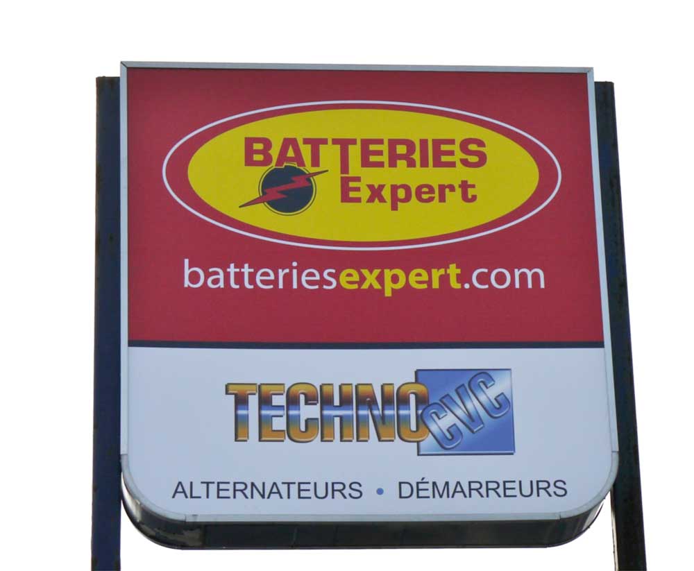 Affiche Batteries Expert